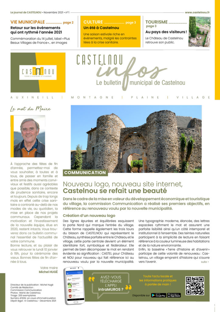 Bulletin Municipal Castelnou N°01